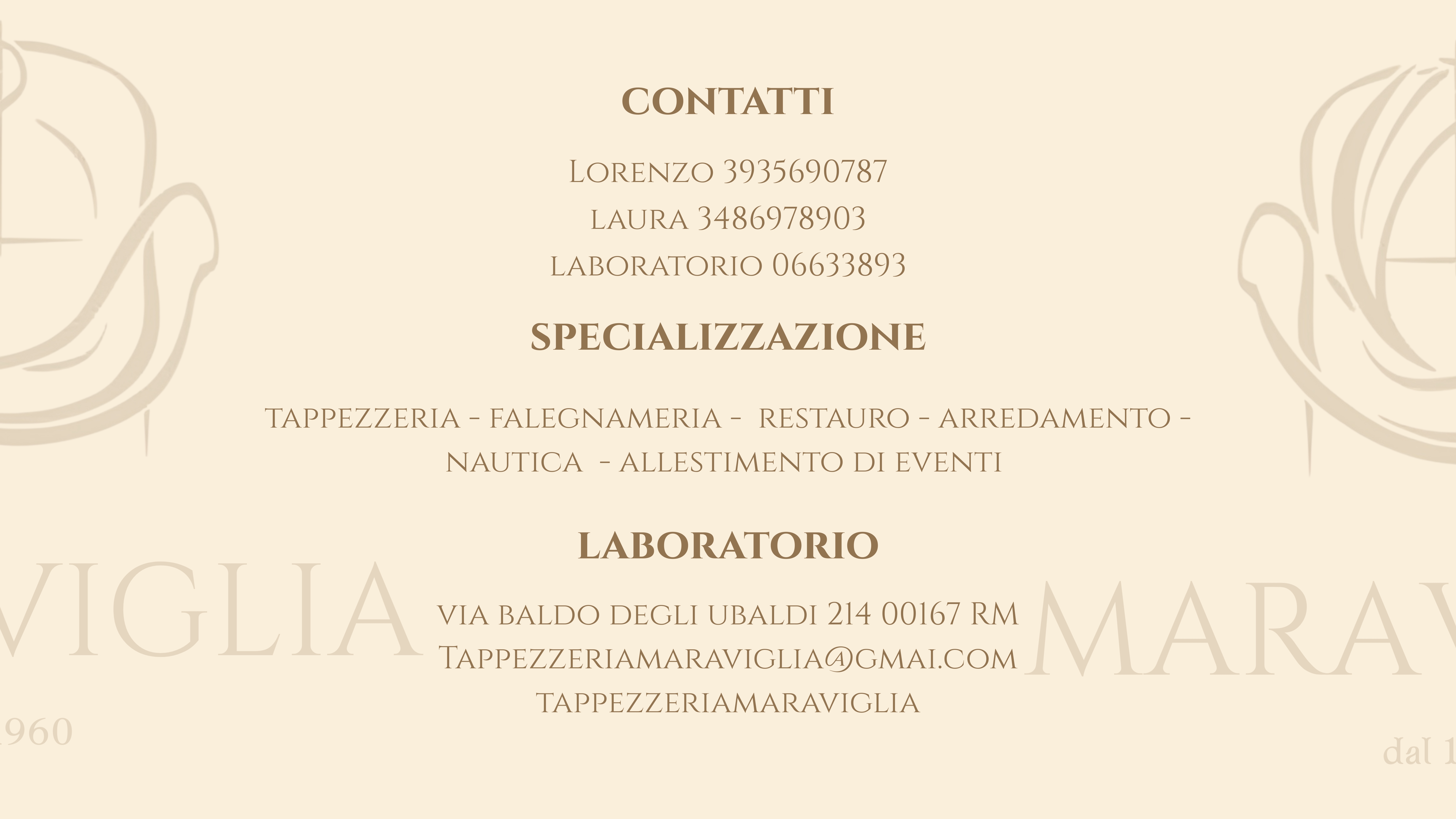 Tappezzeria Maraviglia