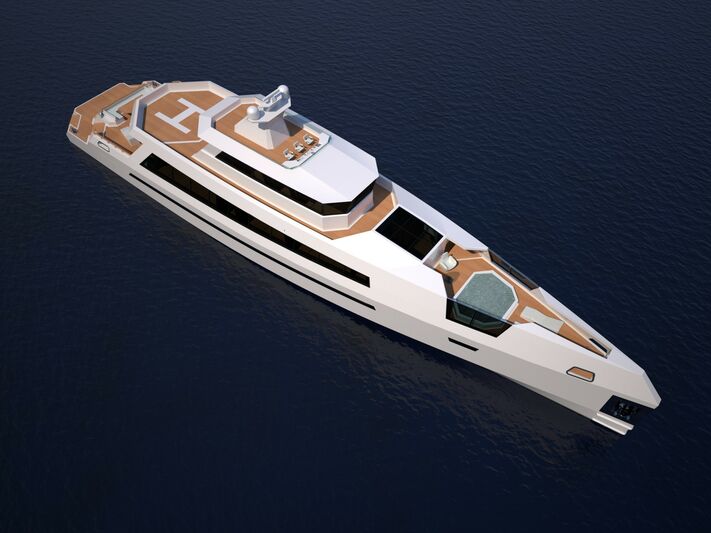 Diamond 58 superyacht concept by Franco Gnessi | SYT