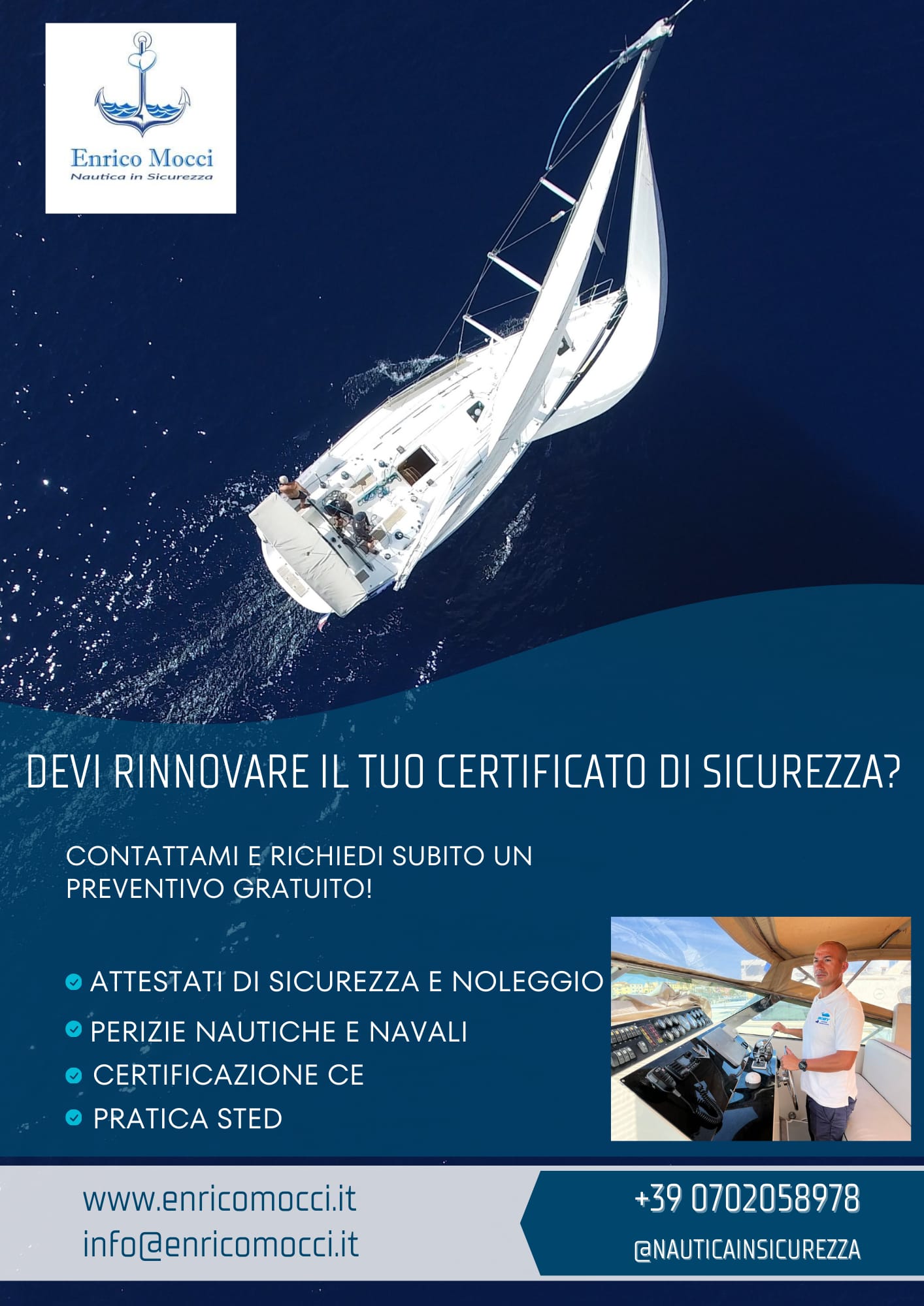 âž¡ï¸Devi rinnovare il certificato di sicurezza della tua barca? 🚤