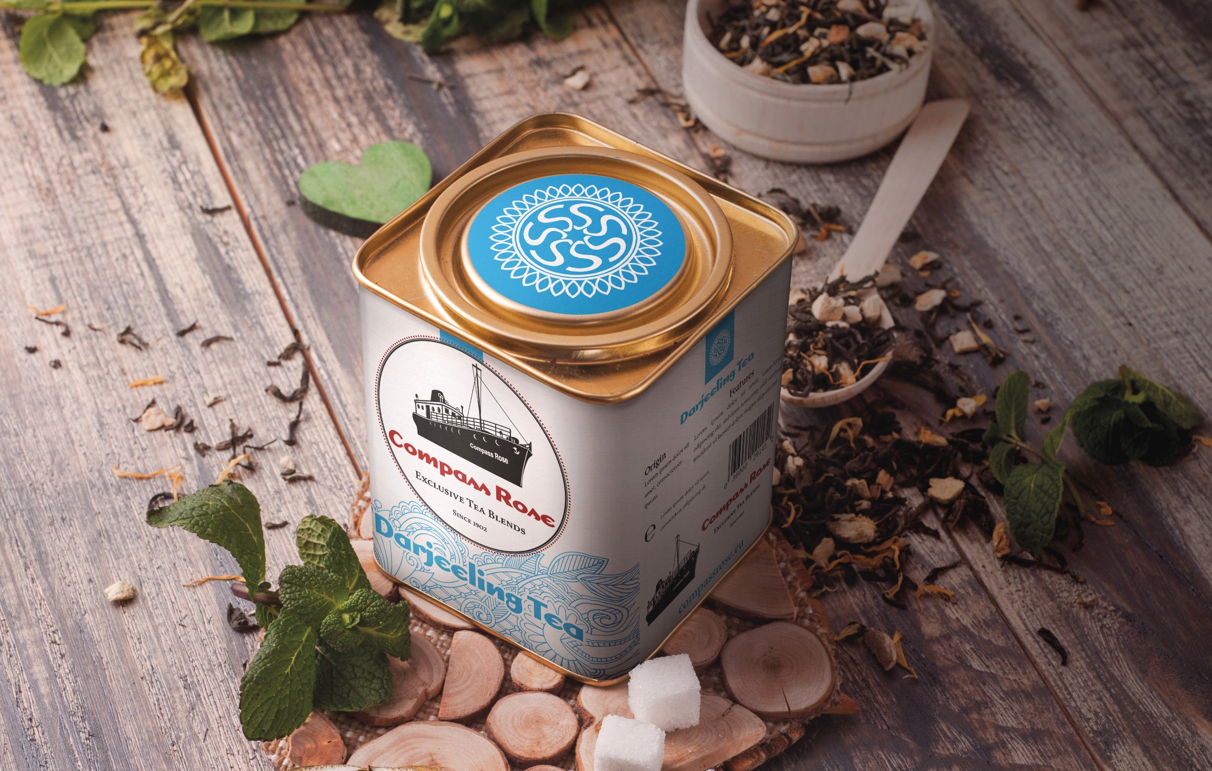 Compass Rose Exclusive Tea Blends