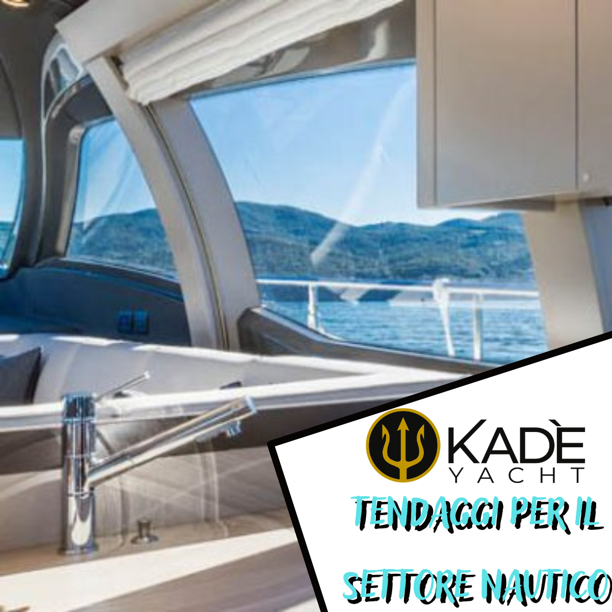 TENDAGGI DI DESIGN PER INTERNI YACHT