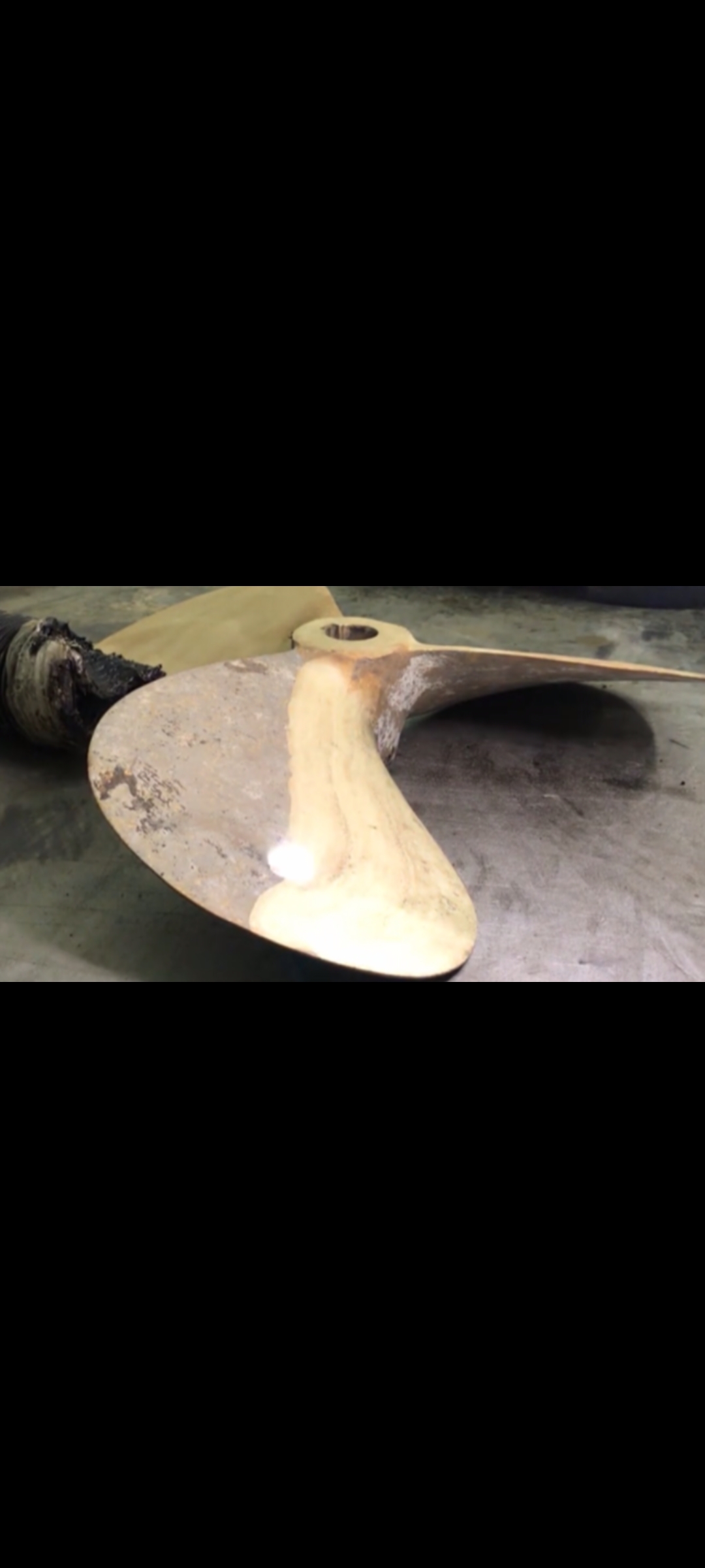 Pulizia Laser eliche