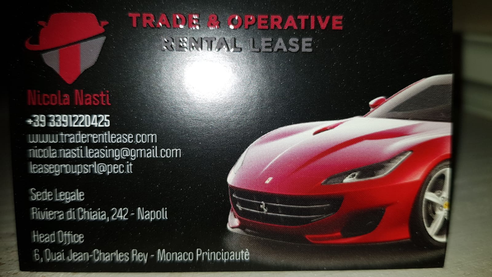 Trade operative rental lease Srl